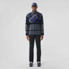 Burberry Burberry Button-down Collar Check Cotton Flannel Shirt, Size: Xl