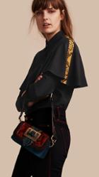 Burberry Cape Detail Silk Top