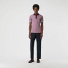 Burberry Burberry Two-tone Stripe Knitted Detail Cotton Polo Shirt, Size: Xxxl