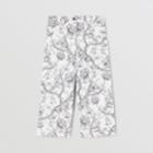 Burberry Burberry Childrens Floral Sketch Print Denim Trousers, Size: 10y