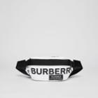 Burberry Burberry Medium Logo Print Bum Bag, White