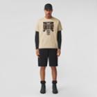 Burberry Burberry Logo Print Cotton Oversized T-shirt, Size: Xxs