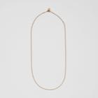 Burberry Burberry Gold-plated Chain Necklace, Light Gold