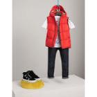 Burberry Burberry Down-filled Hooded Gilet, Size: 14y, Orange