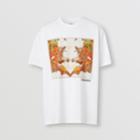 Burberry Burberry Map Print Cotton Oversized T-shirt, Size: L