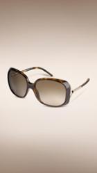 Burberry Trench Collection Oversize Square Frame Sunglasses