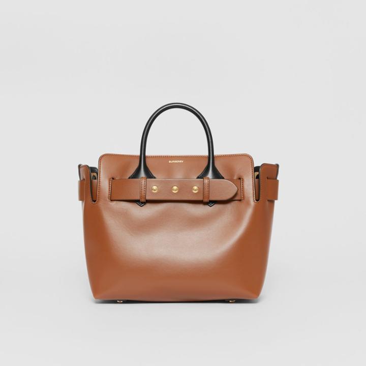 Burberry Burberry The Small Leather Triple Stud Belt Bag, Brown