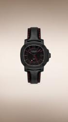 Burberry Burberry The Britain Bby1351 43mm Gmt Automatic, Black