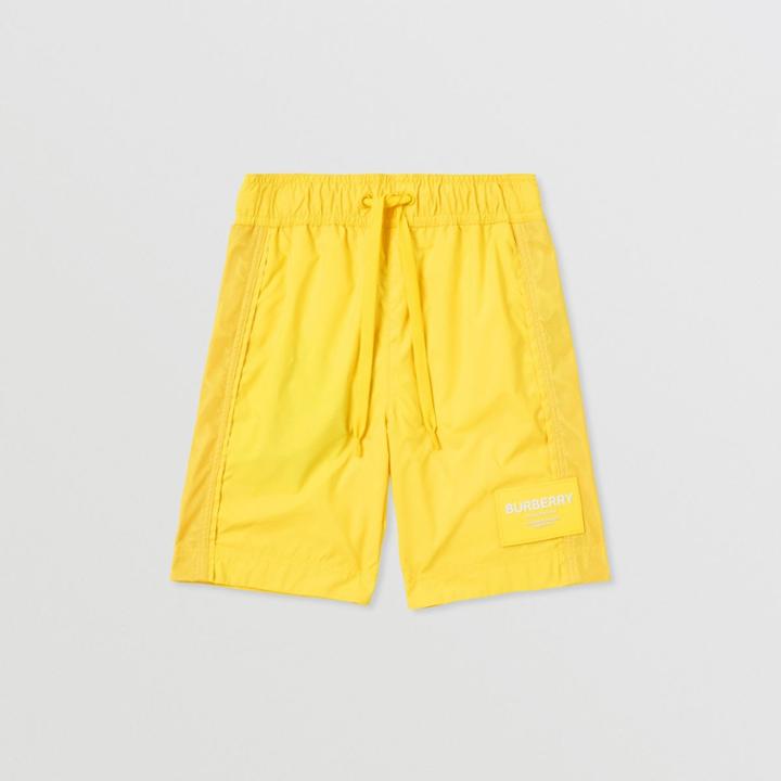 Burberry Burberry Childrens Horseferry Motif Nylon Swim Shorts, Size: 12y