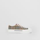 Burberry Burberry Vintage Check Cotton Sneakers, Size: 35