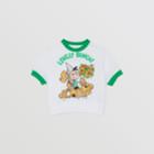 Burberry Burberry Childrens Cartoon Print Cotton T-shirt, Size: 4y, White