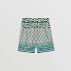 Burberry Burberry Childrens Montage Print Mesh Shorts, Size: 10y