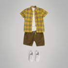 Burberry Burberry Short-sleeve Check Cotton Shirt, Size: 6y