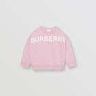 Burberry Burberry Childrens Logo Detail Cotton Sweatshirt, Size: 6y, Pink