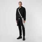 Burberry Burberry The Camden Car Coat, Size: 40, Black