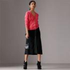Burberry Burberry Bird Button Cashmere Cardigan, Size: L