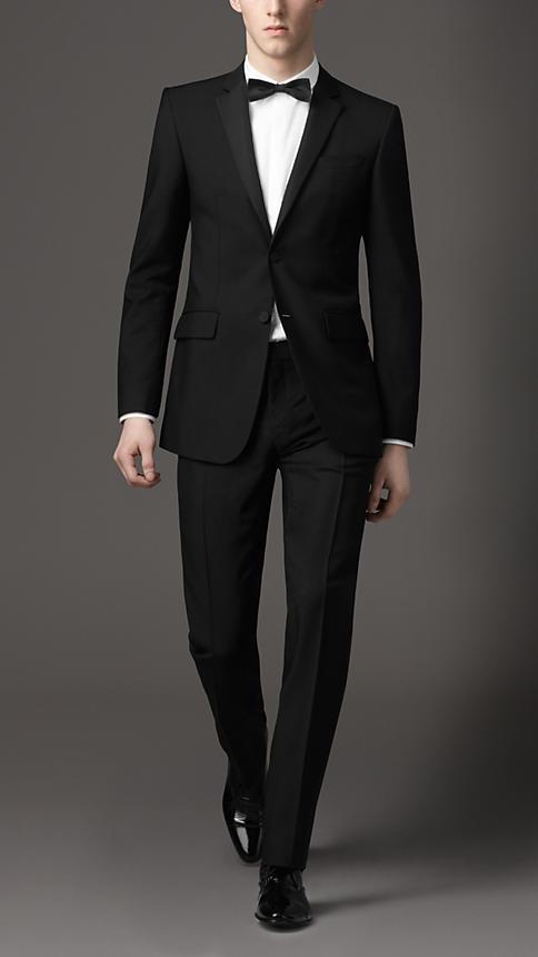 Burberry Modern Fit Wool Mohair Tuxedo