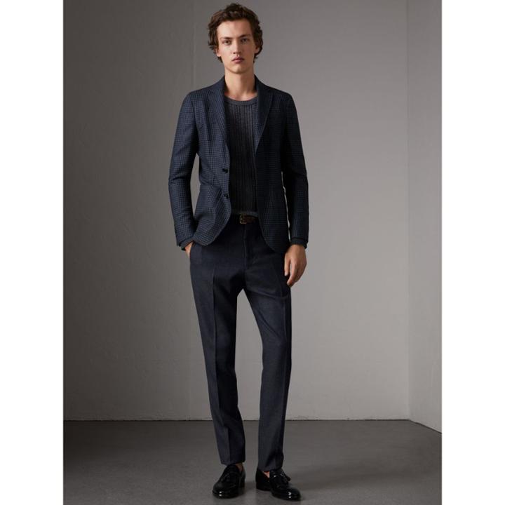 Burberry Burberry Wool Tailored Trousers, Size: 44