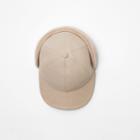 Burberry Burberry Leather And Shearling Cap, Size: M, Grey