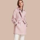 Burberry Wool Wrap Trench Coat