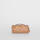 Burberry Burberry The Ekd Leather Barrel Bag, Beige