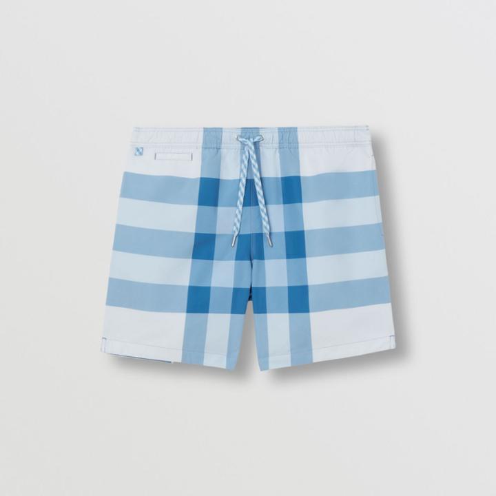 Burberry Burberry Check Print Swim Shorts, Size: L