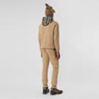 Burberry Burberry Check Panel Cotton Blend Jogging Pants, Size: M