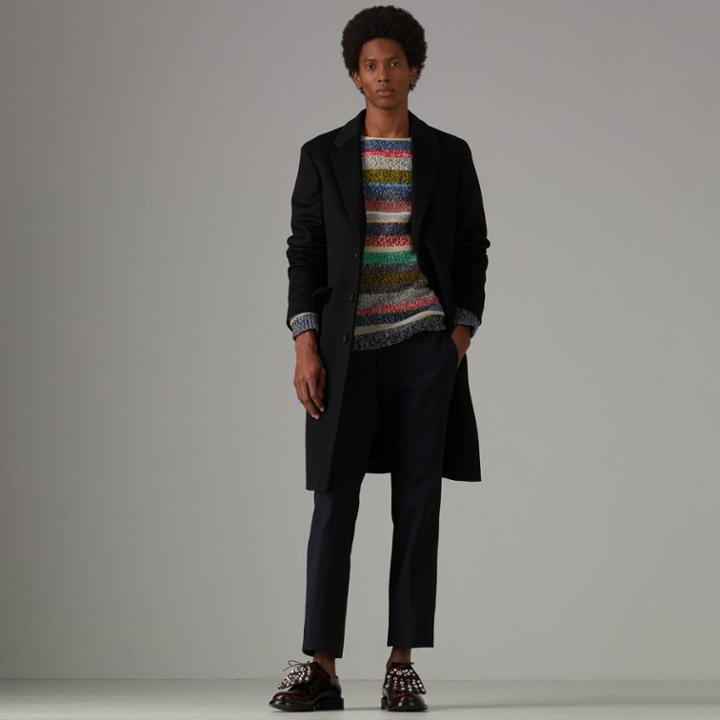 Burberry Burberry Wool Cashmere Tailored Coat, Size: 40