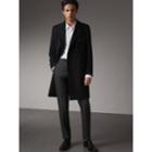 Burberry Burberry Double-breasted Wool Cashmere Tailored Coat, Size: 50, Black