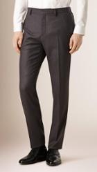 Burberry Travel Tailoring Wool Trousers