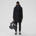 Burberry Burberry The Mid-length Kensington Trench Coat, Size: 34, Black