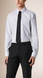 Burberry Modern Fit Button-down Collar Gingham Cotton Shirt