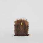 Burberry Burberry Micro Faux Fur Lola Bucket Bag