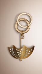 Burberry British Icon Horn Look Umbrella Key Charm
