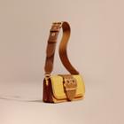 Burberry The Small Buckle Bag In Alligator And Leather