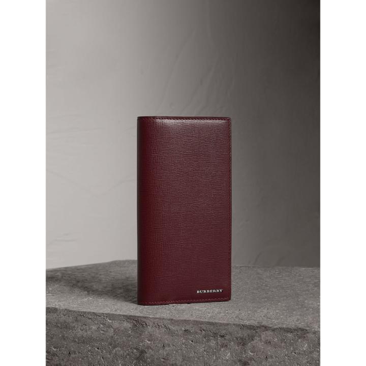 Burberry Burberry London Leather Continental Wallet
