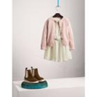 Burberry Burberry Check Cuff Cashmere Cardigan, Size: 10y, Pink