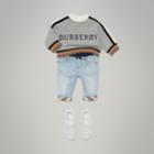 Burberry Burberry Relaxed Fit Pull-on Denim Jeans, Size: 12m, Blue
