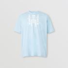 Burberry Burberry Logo Print Cotton Oversized T-shirt, Size: Xl