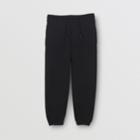 Burberry Burberry Childrens Logo Detail Jersey Trackpants, Size: 14y, Black