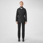 Burberry Burberry Diamond Quilted Nylon Canvas Field Jacket, Size: Xxl, Black
