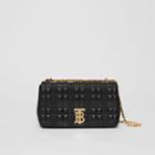 Burberry Burberry Small Quilted Lambskin Lola Bag, Black