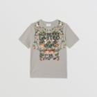 Burberry Burberry Childrens Montage Print Cotton T-shirt, Size: 10y