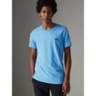 Burberry Burberry Cotton Jersey T-shirt, Size: Xl, Blue