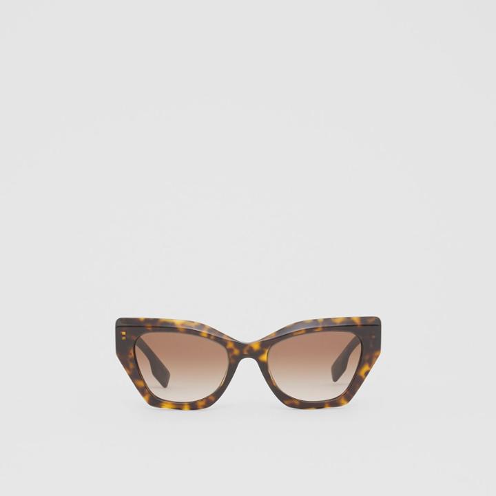 Burberry Burberry Butterfly Frame Sunglasses, Tortoiseshell