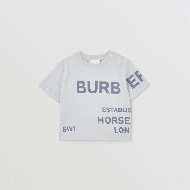 Burberry Burberry Childrens Horseferry Print Cotton T-shirt, Size: 2y