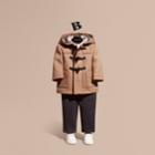 Burberry Burberry Wool Duffle Coat, Size: 2y, Brown