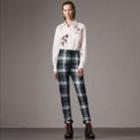 Burberry Burberry Sketch Print Cotton Shirt, Size: 10, White