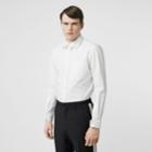 Burberry Burberry Classic Fit Detachable Collar Cotton Shirt, Size: 17, White