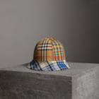 Burberry Burberry Vintage Check And Tartan Bucket Hat, Size: M/l